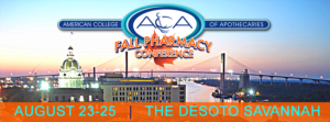 Fall Pharmacy Conference @ DeSoto Hotel | Savannah | Georgia | United States