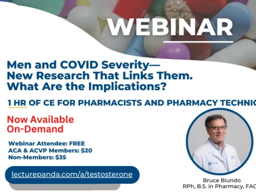 Men and COVID Severity—New Research That Links Them. What Are the Implications?