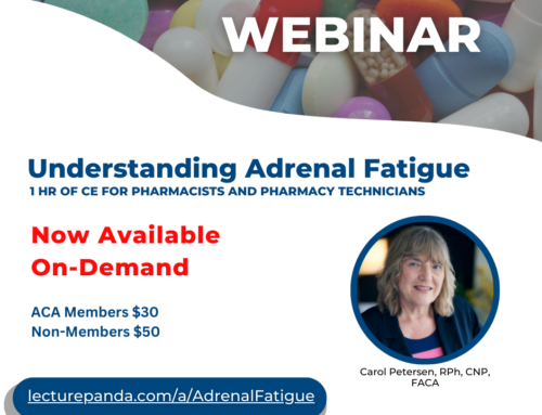 ACA WEBINAR: Understanding Adrenal Fatigue-On Demand