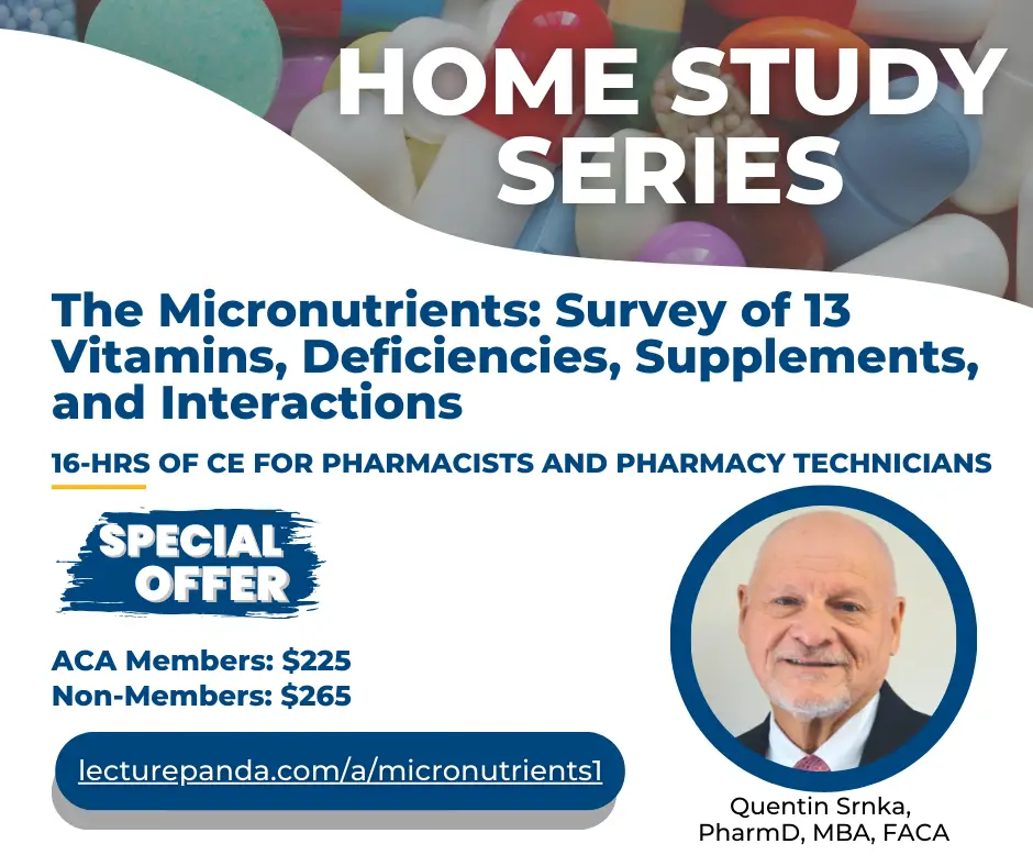 Micronutrients Home Study Series Graphic