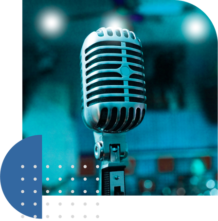 Placeholder Headshot Microphone
