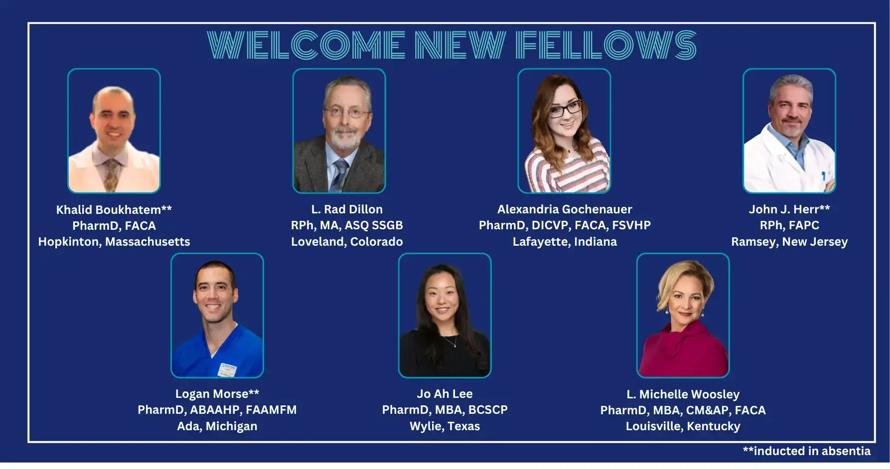 2025 New Fellows Composite