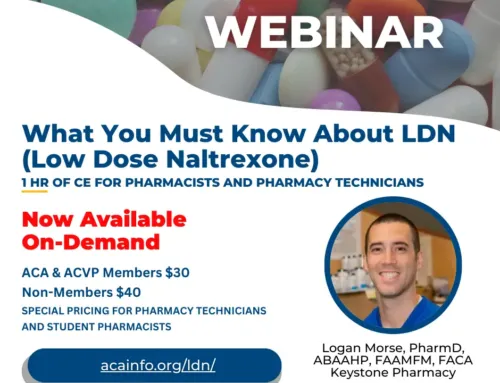 Low Dose Naltrexone Continuing Education for Pharmacy Professionals