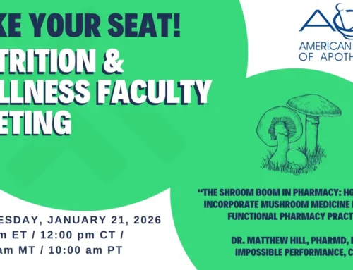 Nutrition & Wellness Faculty Meeting: “The Shroom Boom in Pharmacy”