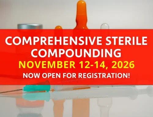 Sterile Compounding Certificate Program | November 12–14, 2026